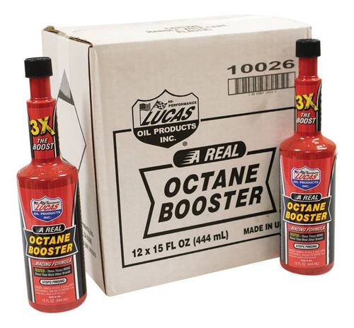 Lucas Octane Booster De 444ml (caja De 12 Unidades)