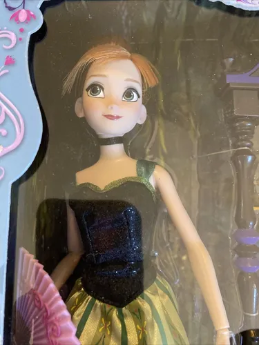 Anna Frozen Sing Disney Store - Na Caixa Com Acessórios Nrfb