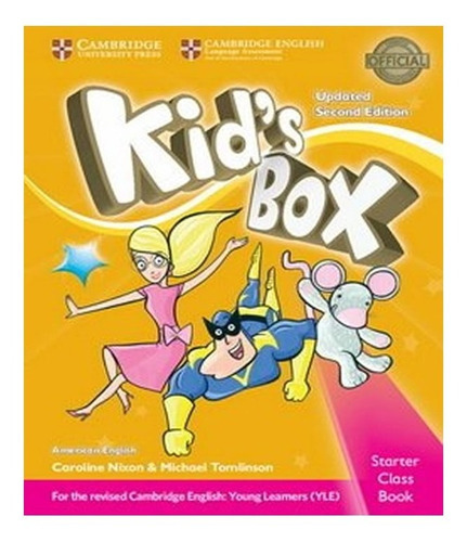 American Kids Box Starter   Class Book Updated   02 Ed, De Nixon, Caroline. Editora Cambridge, Capa Mole Em Inglês