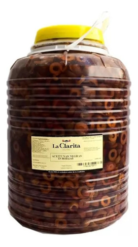 Aceitunas Negras En Rodajas -la Clarita-x4k-kosher