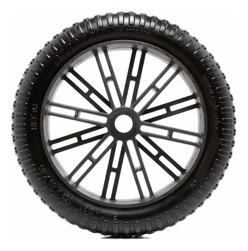 Kit 10 Rodas Pneu Maciço P/ Carrinhos De Carga Alcalay Rd03