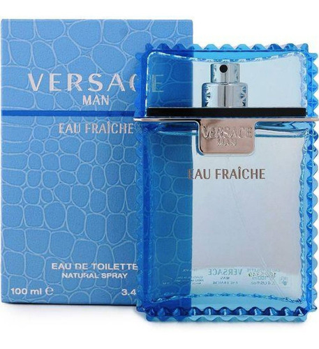Imagen 3 de 4 de Versace Eau Fraiche Caballero 100ml Edt Envio Gratis