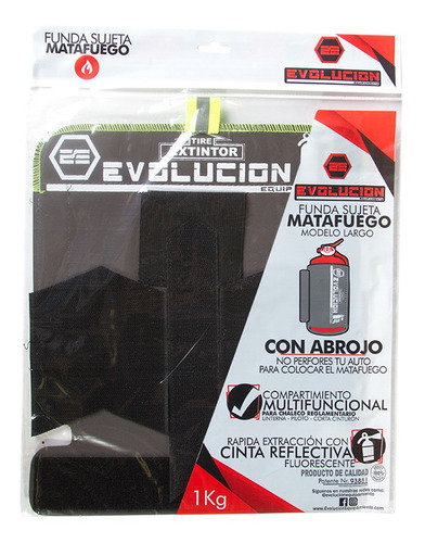 Imagen 2 de 5 de Funda Para Matafuego Alargada