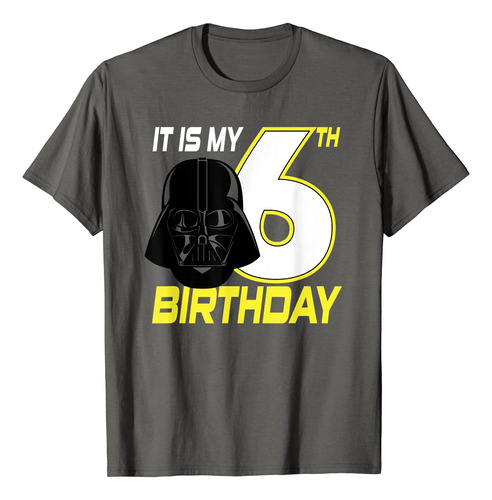 Polera De Cumpleaños De Darth Vader De Star Wars