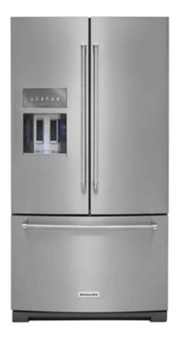 Nevecón auto defrost KitchenAid KRFF507H stainless steel with print shield finish con freezer 759L 115V