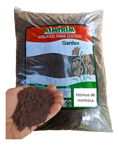 Húmus De Minhoca Orgânico - 20 Litros