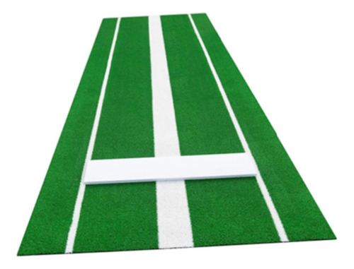 Mat De Lanzamiento De Softball Mat De Verde 92x305cm