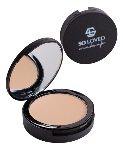 Polvo Compacto Cobertura Media Alta So Loved Makeup 