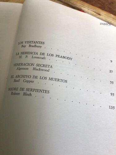Los Endemoniados. Ray Brandeburgo. Lovecraft. Blackwood. (Usado)