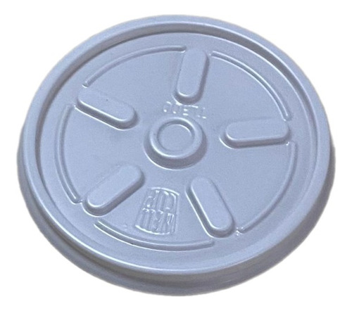 Tapa Para Vaso Termico De Telgopor 300cc X 100 Unidades