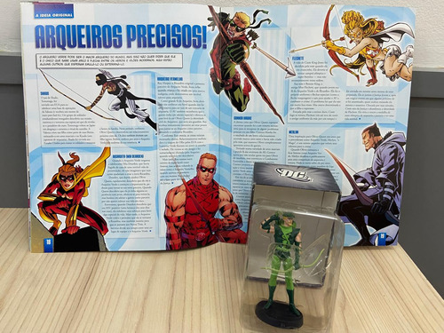 Miniatura Dc Comics Eaglemoss - Arqueiro Verde ( Edição:07 )