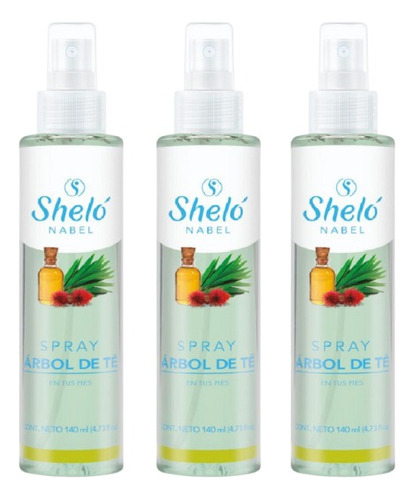 3 Pack Spray Árbol De Té Shelo