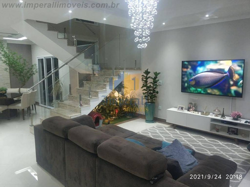 Imagem 9 de 15 de Espetacular Sobrado Geminado Bosque Dos Ipês Sjcampos Sp Terreno 150 M² - 950