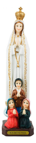 Nossa Senhora De Fátima 30cm - Enfeite Resina