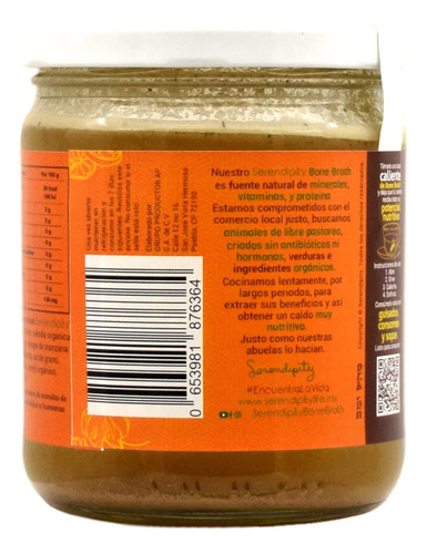Caldo De Huesos De Pavo 400 Ml + Colágeno Ayuda Articulación
