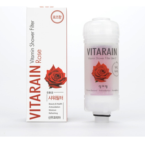 Vitarain Filtro De Ducha Spa Coreano Aromaterapia - Rosas