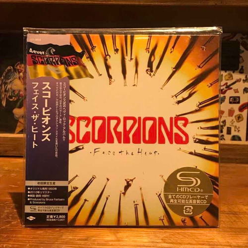 Scorpions Face The Heat Mini Lp  Shm Cd 