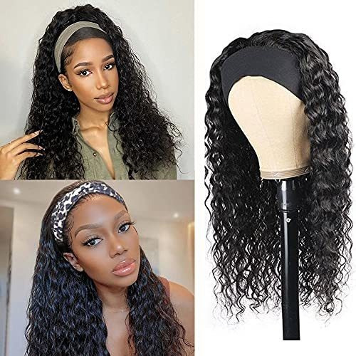 Brazilian Virgin Headband Wig Water Wave Cabello Qwx6v