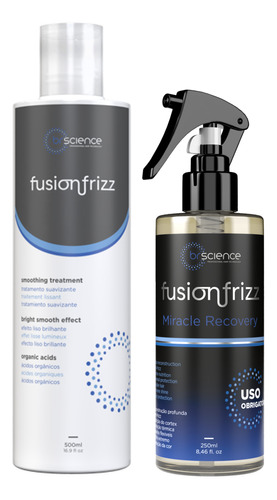 Fusion Frizz Miracle Recovery + Organicplastia 500 Ml