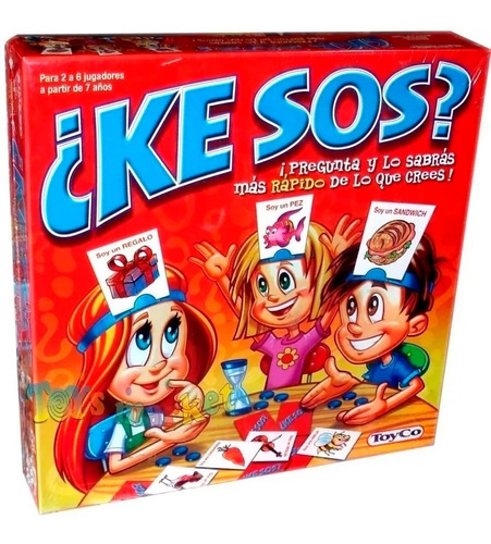 Juego De Mesa ¿ke Sos? Original Toy Co Full