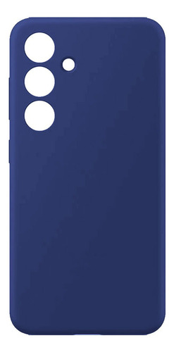 Protector Para Samsung S24 Silicona Azul 
