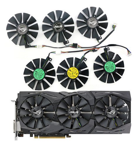 Ventilador Gráfico For Asus Gtx1060 1070 1080 Rog
