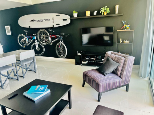 En Alquiler Apartamento De 1 Habitacion En Juan Dolio Amueblado Piso 18 Vista Al Mar