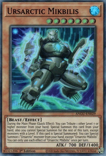 Ursarctic Mikbilis (angu-en029) Yu-gi-oh!