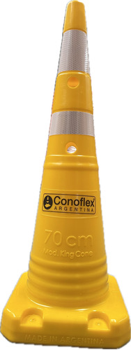  Pack X 2 Cono Vial 70-75cm King Cone Semiflexible Conoflex