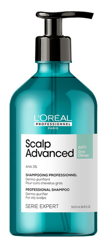 Shampoo Para Cabello Graso Loreal Professionnel Scalp 500 Ml