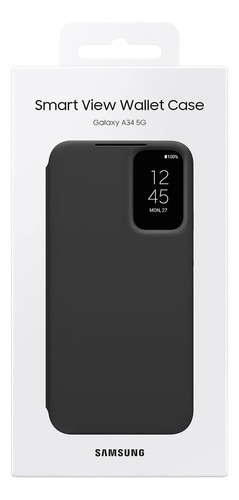Case Samsung S-view Flip Wallet Cover Para Galaxy A34 5g