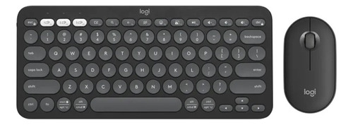 Teclado + Mouse Logitech K380s + M350s Bluetooth Graphite