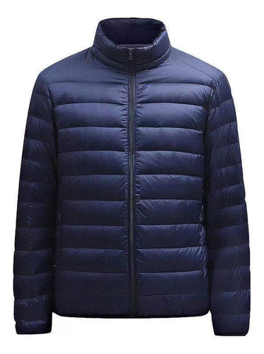 Abrigo Informal De Invierno De Algodón Grueso Con Cuello Alt