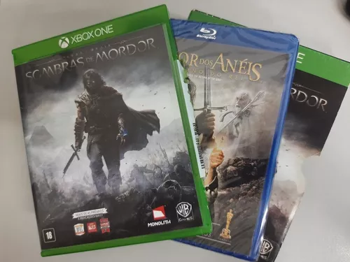 Terra-Média: Sombras de Mordor - Jogo xbox 360 Midia Fisica