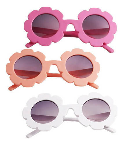 3 Pares De Lentes De Sol Uv400 For Bebés, Children & Niñas,