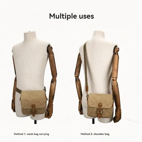 Bolsa De Lona Para Cámara Réflex, Bandolera Individual, Impe