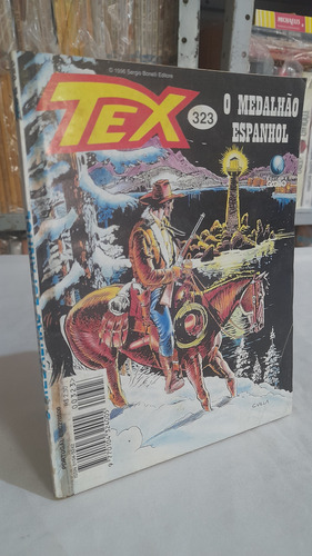 Revista Gibi Tex N° 323 : O Medalhão Espanhol - Globo 1996 (Usado)