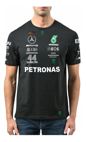 Polera-petronas Mercedes-f1 -formula One Team-hamilton-amg