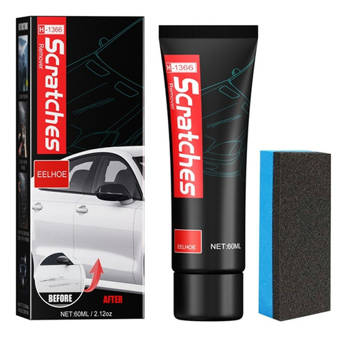 Kit De Eliminación De Arañazos Para Coche, 60 Ml, L
