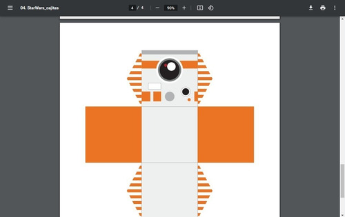 Imagen 2 de 2 de Star Wars Kit Fiesta Decoracion Imprimible Archivo Pdf