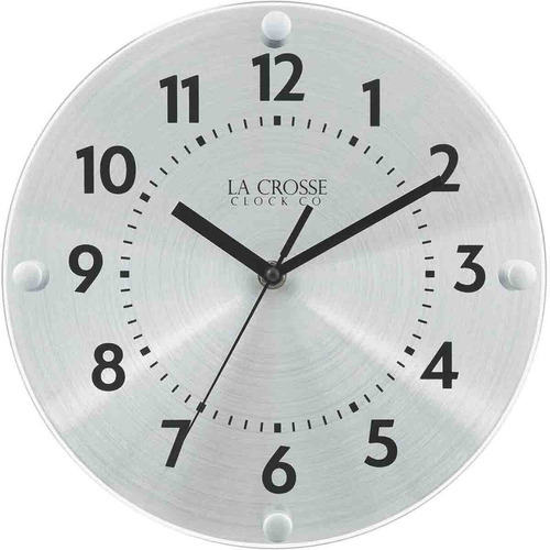 Reloj De Pared 10'' Orion Metálico Lacrosse  404-3725