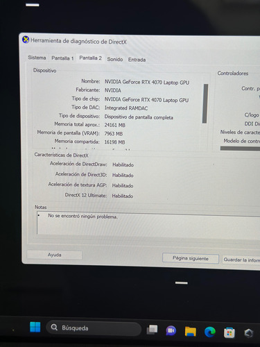 Asus Rog Flow Intel Core I9-13900h 32gb 1tb Rtx4070 Plateado (Usado)