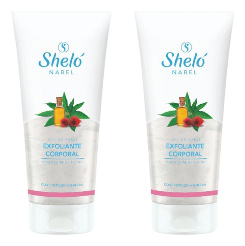 2 Pack Gel Exfoliante Corporal Shelo