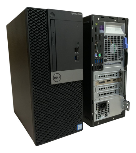 Cpu Dell Optiplex 7050 Torre Core I7-7700 256 Ssd, 16 Gb Ram (Usado)