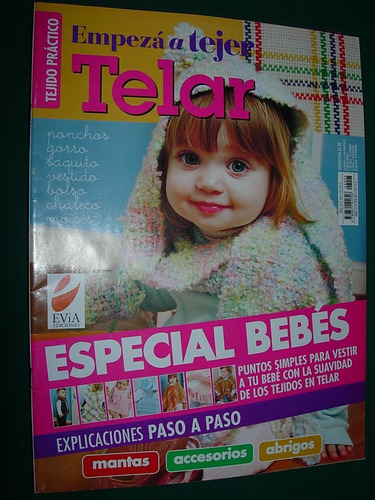 Revista Tejido Tejer Telar Bebes Ropa Moda Costura Diseño