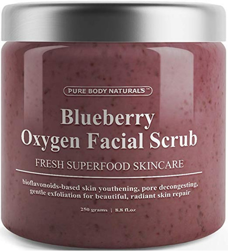 Blueberry Oxígeno Exfoliante Facial Con Antioxidantes, Pulid