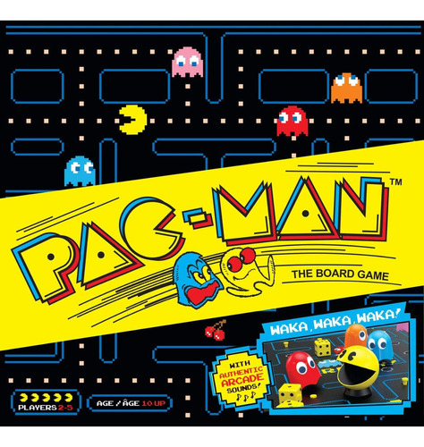 Buffalo Games Pac-man Juego De Mesa Con Estrategia Y Sonidos