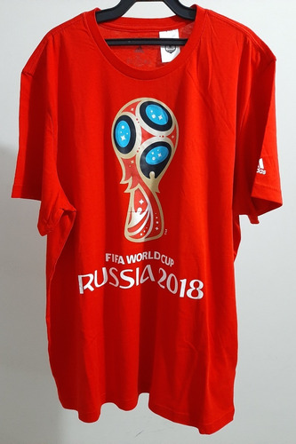 Camisa Oficial Copa Do Mundo Rússia 2018 Vermelha Gg (xl)