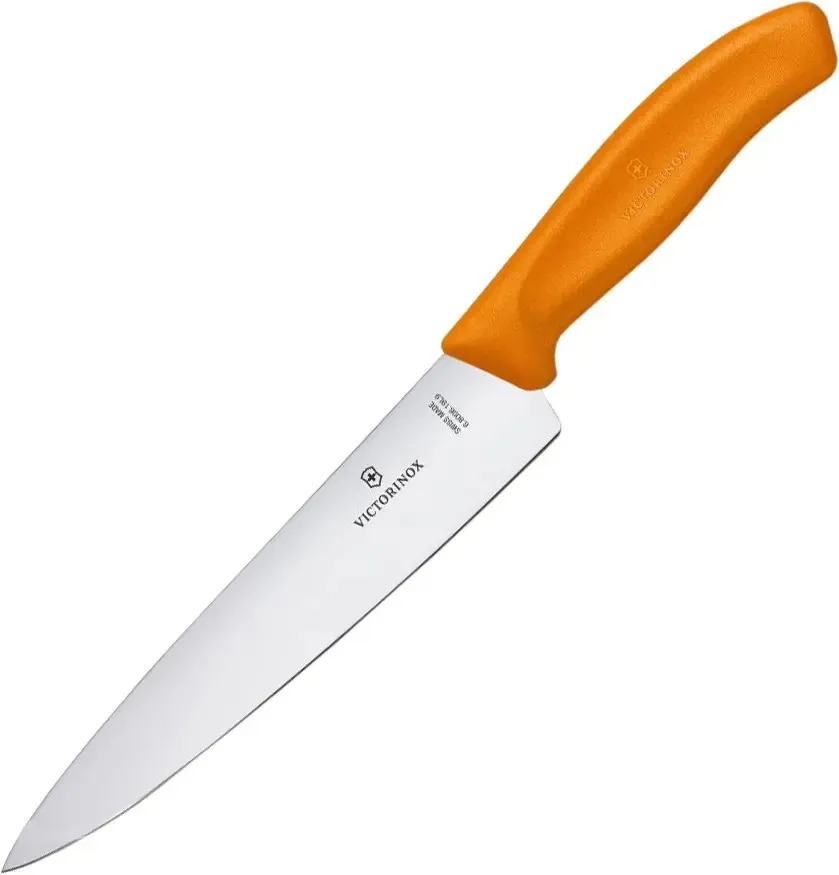 Cuchillo Victorinox Trinchar 19cm Acero Colores 6.8006.19 Color Naranja