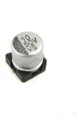 Capacitor Electrolitico 10uf 50v Smd  105º x10 Unidades